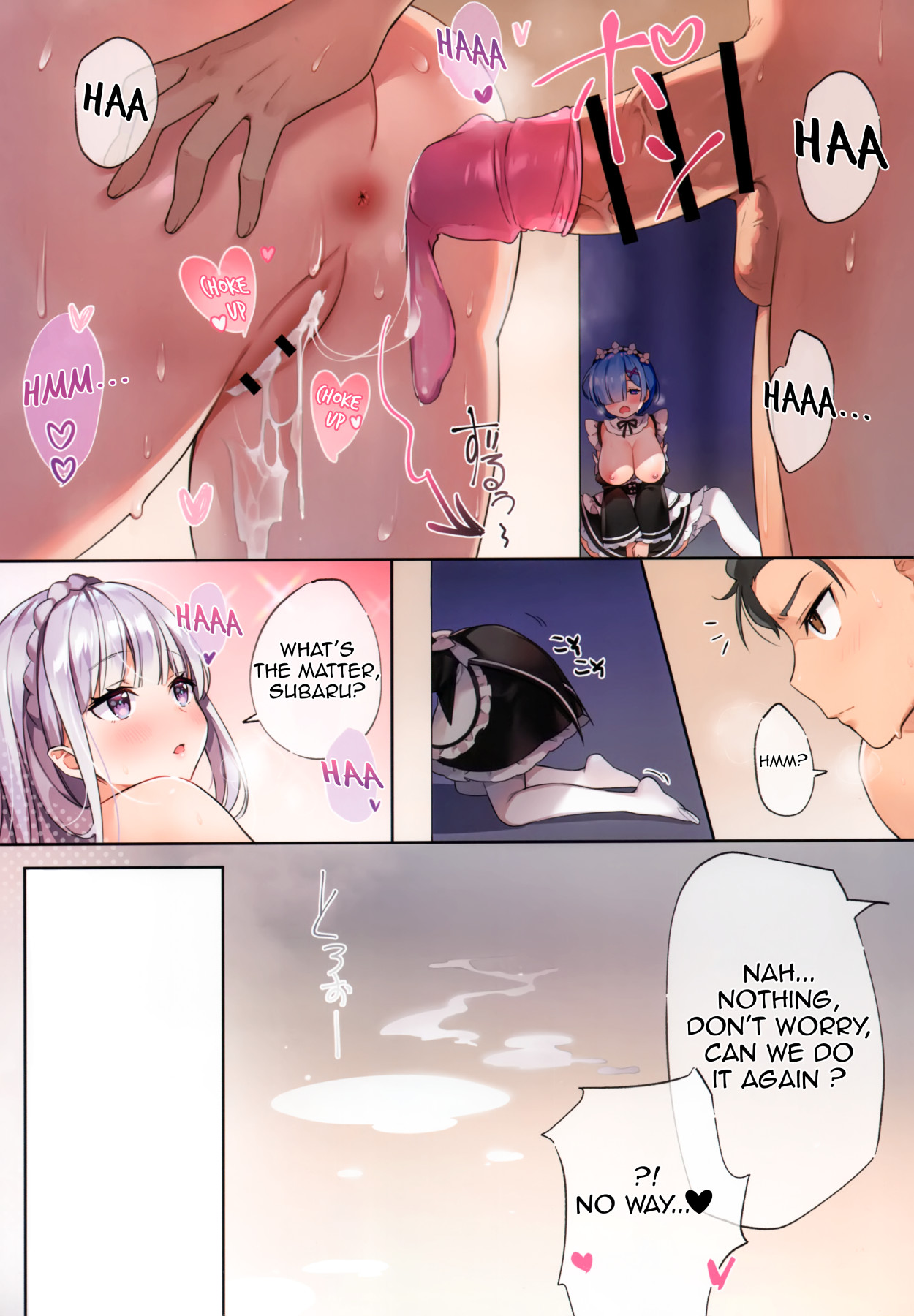 Hentai Manga Comic-Rem Definitely Wants To Do It Today!-Read-5